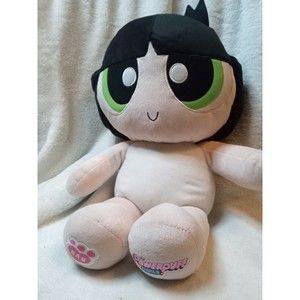 BUILD A BEAR POWERPUFF GIRLS BUTTERCUP STUFFED ANIMAL PLUSH TOY DOLL BAB Green